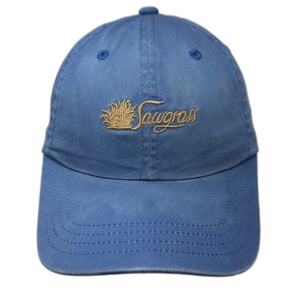 Imperial Baseball Cap Blue One Size Sawgrass Golf Embroidered Strapback Hat